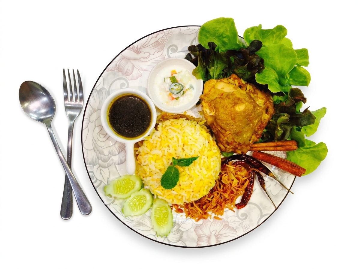 ข้าวหมกไก่ฮาลาล EED HALAL กรุงเทพ