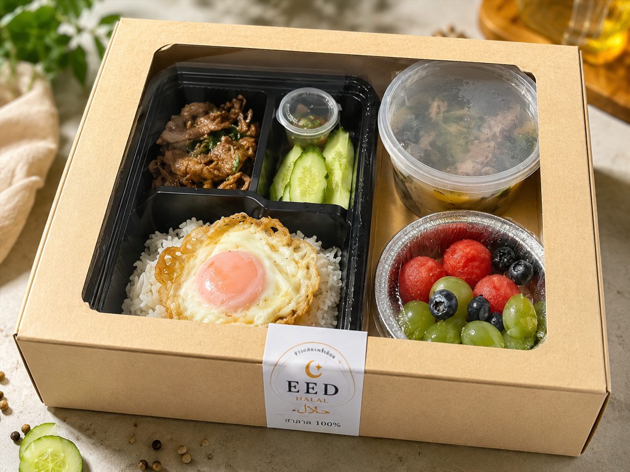 เมนูจัดเซตพรีเมี่ยม EED HALAL